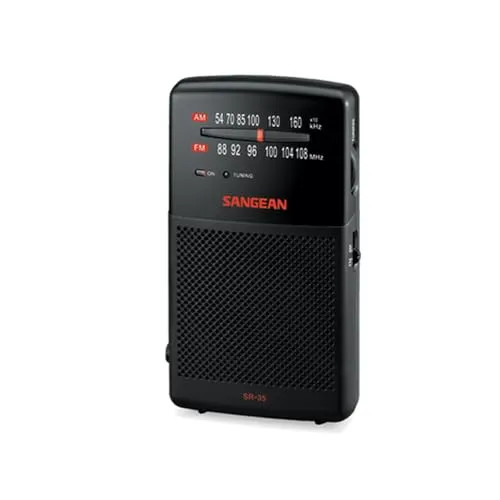 Sangean SR-35 Pocketradio, Taschenradio, Tragbares Mini-radio