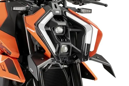 Puig 22178J Frontspoiler Downforce Naked für mehr Stabilität und Aerodynamik, Mattschwarz