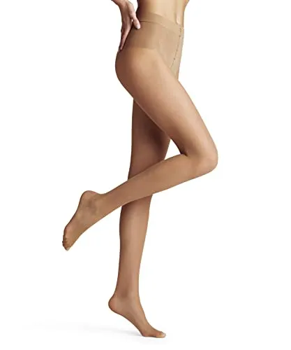 FALKE Damen Strumpfhose Shaping Top 20 DEN W Ti - Damen Strumpfhose mit Shapingeffekt für eine schöne Silhouette und straffen Bauch; ideal für Kleider und Röcke, sorgt für uneingeschränkte Bewegungsfreiheit und perfekten Sitz.