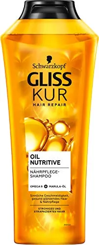 Gliss Kur Oil Nutritive Shampoo, 400 ml