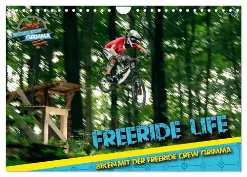 Patrick Freiberg | Freeride Life (Wandkalender 2026 DIN A4 quer), CALVENDO...