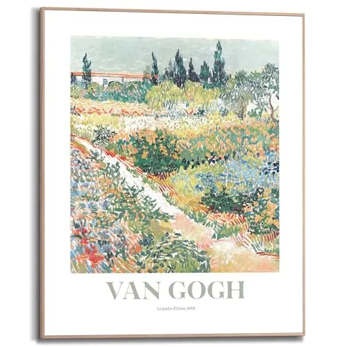 REINDERS Gerahmtes Bild, Van Gogh in grün von REINDERS
