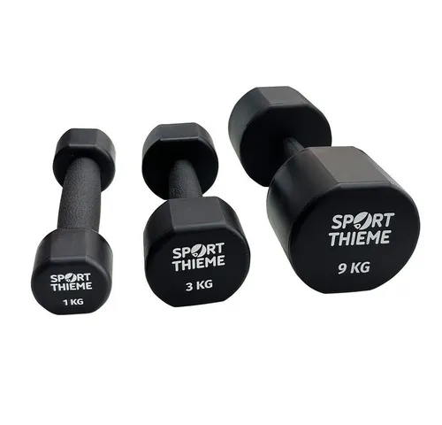 Sport-Thieme Kurzhantel Fausthantel PU – Vielseitige Gewichte für Einsteiger