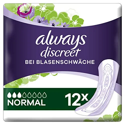 Always Discreet Inkontinenz Einlagen Normal 12 St