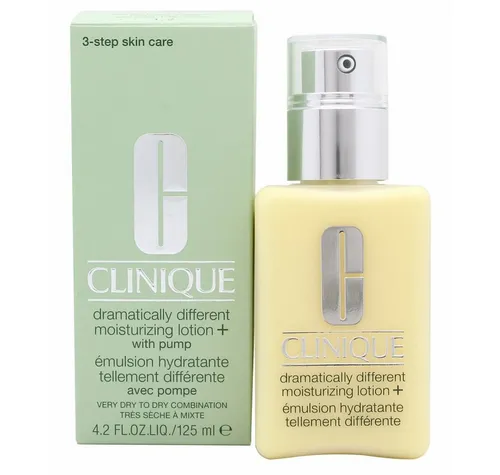 CLINIQUE Dramatically Different Feuchtigkeitsspendende Lotion 125ml - Medizinische Körperpflege, intensiv feuchtigkeitsspendende Lotion für eine geschmeidige Haut und ein verbessertes Hautgefühl.