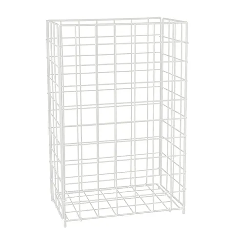 Papierkorb 60 l - Gitter-Mülleimer aus Eisen für Büro und Zuhause - Haushaltszubehör, robuster Eisen-Müllkorb mit 60 l Volumen, ideal für Büros oder als stilvolle Lösung für Zuhause.
