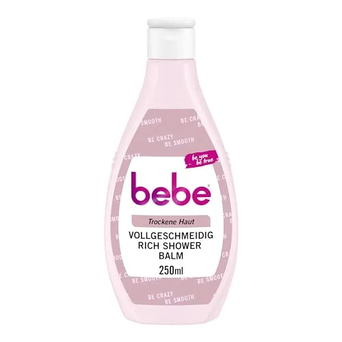 bebe Vollgeschmeidig Rich Shower Balm, 6 x 250 ml