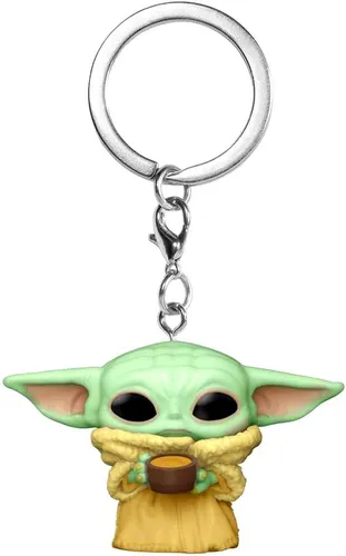 Funko Pocket Pop!: The Mandalorian - The Child with Cup Vinyl Figure Keychain