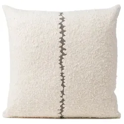 Gözze Kissenhülle Alva 40 x cm Mischgewebe Grau Anthrazit