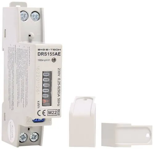 Counttec WS-RZ Wechselstromzähler mechanisch MID-konform - Steckdosen & Zubehör, präzise Messung des Stromverbrauchs für effizientere Energienutzung.