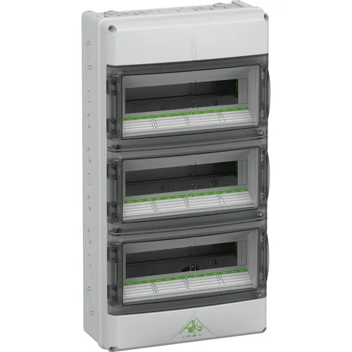 Spelsberg Sicherungskasten AK 42 - Wasserdichter Aufputz-Verteilerschrank - Garten & Elektrobedarf: Wasserdicht nach IP65, ideal für Außenmontage, 42 Module, bietet optimalen Schutz und integrierte Belüftung gegen Kondenswasser.