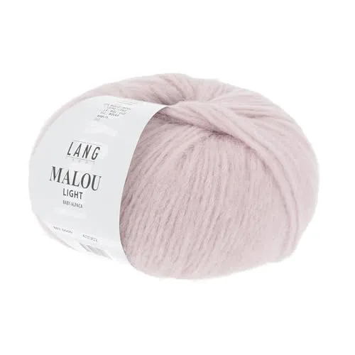 Lang Malou Light Baby Alpaca Wolle (09 - Rosa)