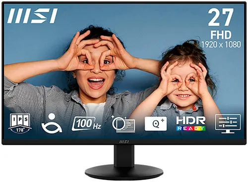 MSI Pro MP272L 27 Zoll FullHD Monitor 100Hz Schwarz