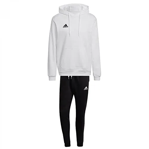 adidas Herren Sweatanzug Entrada 22 HG6302+HB0574 M - Modischer Sweatanzug für Herren, bestehend aus Kapuzenpullover und bequemer Hose. Ideal für Training und Freizeit, mit weichem Fleece für hohen Tragekomfort.