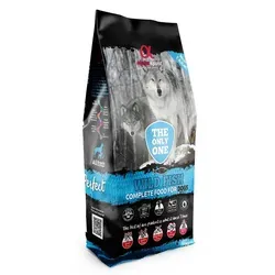 Alpha Spirit Wild Fish Hundefutter 12 kg - Kaltgepresstes, getreidefreies Trockenfutter für ausgewachsene Hunde, reich an Fisch und verfeinert mit Obst und Gemüse für optimale Verdauung.