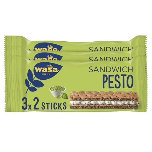 Wasa Knäckebrot Sandwich Pesto 3x37g von Wasa