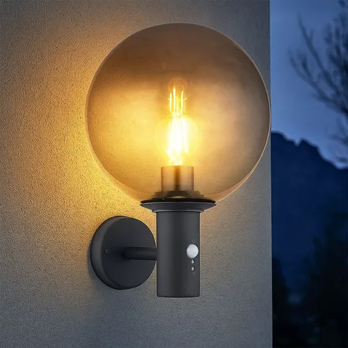 LED Außenwandleuchte mit Bewegungsmelder von Globo