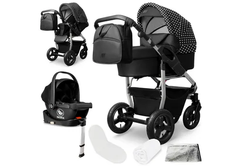 Kinderwagen Schwarz von Bergsteiger
