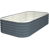 VidaAtHome.de ALVARE Gartenbeet 108 x 202 x 43 cm