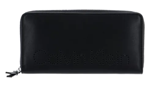 Calvin Klein CK Set Wallet Z/A Large CK Black in schwarz von Calvin Klein