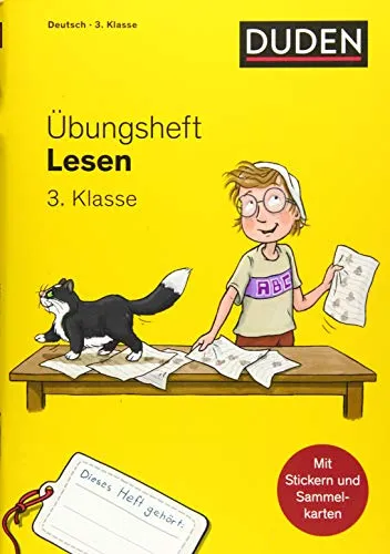 Übungsheft - Lesen 3. Klasse: Mit Stickern und Lernerfolgskarten (Übungshefte Grundschule Deutsch)