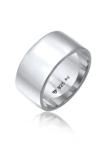 Elli Ring Damen Stacking Basic Breit in 925 Sterling Silber von Elli
