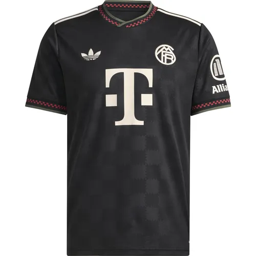 ADIDAS Herren Trikot FC Bayern München 25/26 Ausweichtrikot - Trikots für Fußballfans, aus weichem Doppelstrick-Material für höchsten Tragekomfort, inspiriert vom Marienplatz in München.