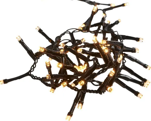 LED Lichterkette Golden Warm White in schwarz von Star Trading LED-Lichterkette Trading