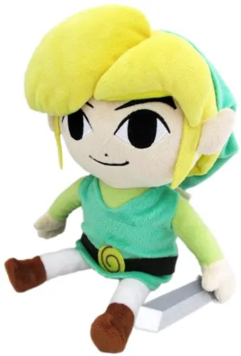 Sanei The Legend of Zelda The Wind Waker 17,8 cm HD Link Plüsch