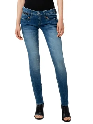 Herrlicher Piper Damen Slim Jeans Organic Denim