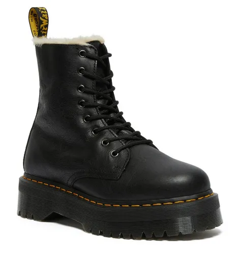 Dr. Martens Damen Bovver Boots, 38 EU - Wanderschuhe aus hochwertigem Glattleder, robust und stilvoll für jedes Abenteuer