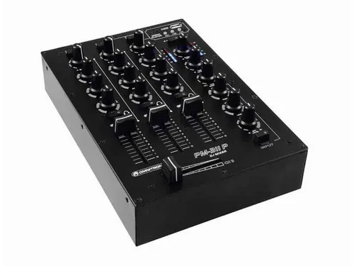 OMNITRONIC PM-311P DJ-Mixer 3-Kanal mit MP3-Player - DJ-Mixer mit 3 Kanälen und integriertem MP3-Player, perfekt für Live-Performances und Partys.