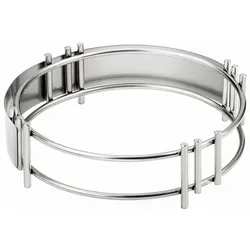 Bartscher Wokaufsatz für Tischkocher Gas - Zubehör für Töpfe & Pfannen, ideal für authentisches Wokken mit einem Durchmesser von 265 mm aus hochwertigem Edelstahl.