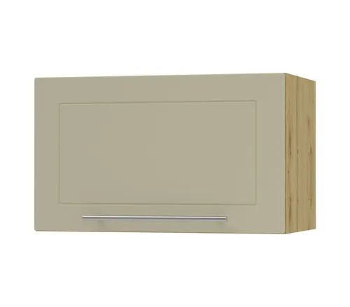 Feldmann-Wohnen Klapphängeschrank in Creme und Eiche Artisan