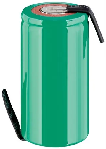 Produktbild Sub-C, 2500 mAh, Lötfahne (Z) Akku, 1 Stk. unverpackt