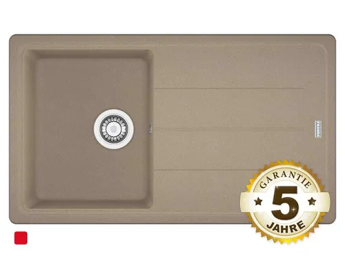Franke Basis BFG 611-86 Cashmere Granitspüle von Franke