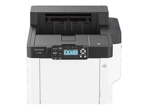 Ricoh P C600 - Farb-Laserdrucker A4, 1200 x 1200 DPI, 42 Seiten/Minute, kompakt und energieeffizient mit NFC- und Cloud-Druckfunktionen