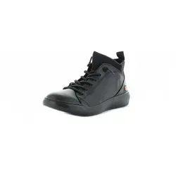 softinos BECKY LINE Schnürstiefelette Rutschfeste Sohle schwarz 39 EU