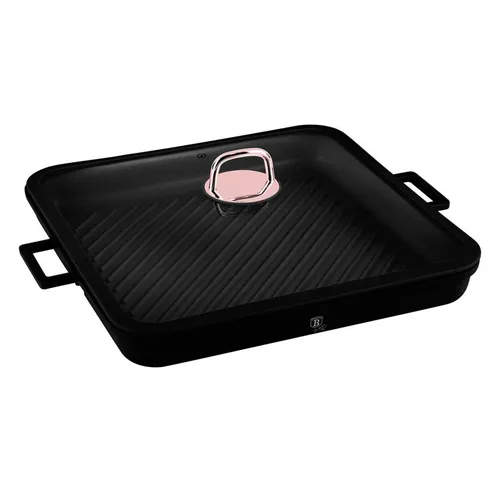 Produktbild PATELNIA TYTANOWA Z POKRYWĄ 34x34cm BERLINGER HAUS BH-7789 BLACK R 5999108485671