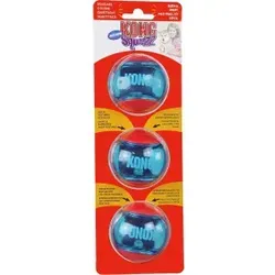Kong Squeezz Action Hundespielzeug Medium - 3 Stück Pro Set von Kong