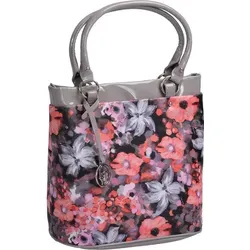 Daniele Donati Handtasche Muster hellgrau - Hellgrau