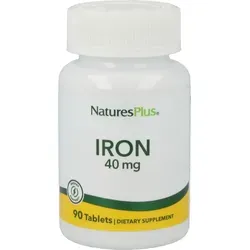 Natures Plus Iron 40 mg- 90 Tabletten