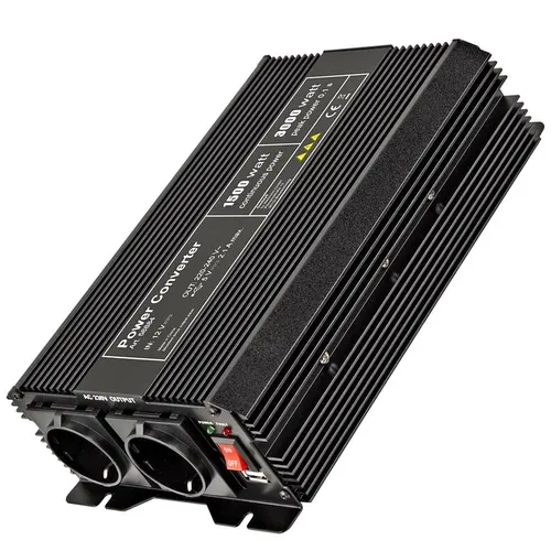 AccuCell Spannungswandler 1000W für 12V DC auf 230V AC