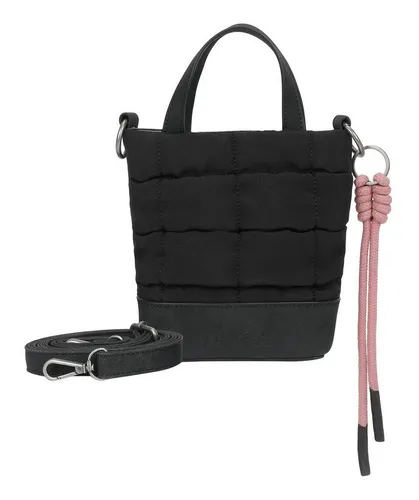 Fritzi aus Preußen Brigitte x Fritzi Mini Toty Limited Bubble Mini Bag - Schwarz - Stylische Handtasche mit verstellbarem Schulterriemen und praktischem Magnetverschluss. Perfekt für den Alltag und ideal für die moderne Frau.