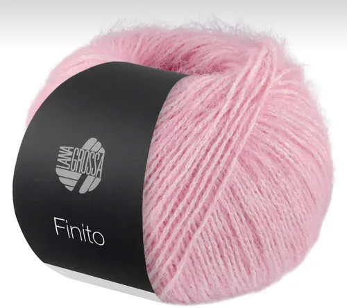 Produktbild  NEU! FINITO Lana Grossa 50g Fb 13 rosa Baumwolle Sommer-Flausch kg/130€