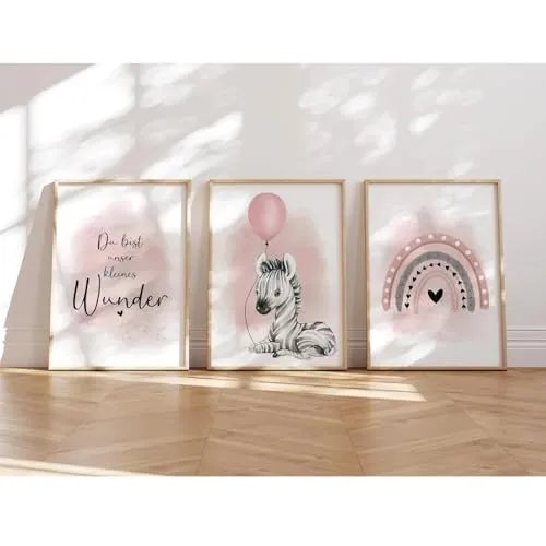 Poster & Bildende Kunst Pink von MeinBaby123
