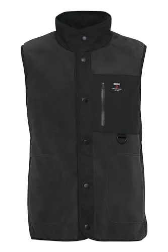 Indicode IDMajs 15812MM Herren Vest, Größe:XXL, Farbe:Dark Grey (910)