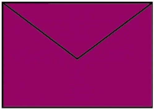 Coloretti Briefumschläge - C6, 5 Stück, amarena, 1 St.