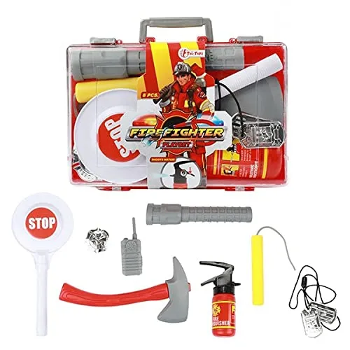 Toi Toys Feuerwehrkoffer mit Zubehör