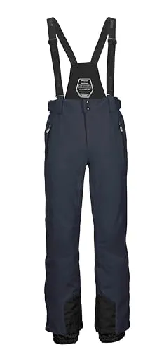 killtec Herren Skihose Enosh mit abnehmbaren Trägern - Hochwertige Skihose mit 10.000 mm Wassersäule, Kantenschutz und Schneefang. Ideal für kalte Tage, atmungsaktiv und umweltfreundlich dank PFAs-freier Imprägnierung.